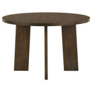 Strouse 5-piece Dining Set Grey and Walnut