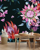 Elegant Dark Floral Wallpaper Smart Select