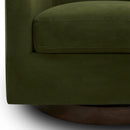 Forest Green Velvet Swivel Accent Chair Collection