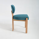 Wooden Dining Chairs Set of 2, Modern Fabric Upholstered Dining Room Chair Kitchen Chairs, Farmhouse Dinner Chair for Kitchen Dining Room