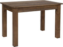 Hercules 46x30 Antique Rustic Solid Pine Farm Dining Table