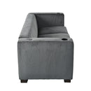 BEIGE  3 SEATER SOFA,GRAY COLOR