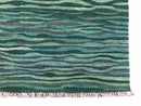 Sea Green Kilim Area Rug, White Blue Red Stripes, Russian Flag Rug, Flatweave Hand Knotted Carpet, Turkish Carpet, Wool, New, 5' 6" x 7' 10"