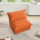 Koala Armless Sofa - Orange