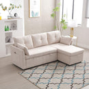 Modular Sectional Sofa L Shaped Modular Couch with Reversible Chaise Modular Sofa Sectional Couch with Storage Seats