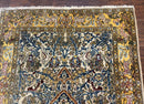 Persian Qum Tree of Life Rug 3.5 x 5.5, Animal Pictorials, Kork Wool with Silk Highlights
