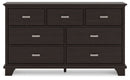 Covetown - Dresser - Dark Brown