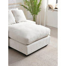 Modern Luxury Sofa Couch for Living Room Quality Chenille  Upholstery Sleeper Sofa Bed Daybed Beige Chenille