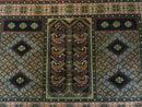 Couristan Rug 10x14, Large Belgium Power Loomed Wool Carpet 10 x 14 ft, Brown Tan Cream Oriental Rug, Living Room Rug, Large Area Rug