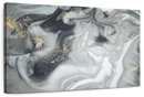 Swirly Fluid Abstract Wall Art