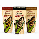 Free Day Popcorn Variety Pack | 1 lb Each | Yellow, White & Mushroom Popcorn | Non-GMO | Free Day Popcorn
