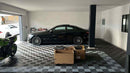 Garage Tile Corner for Interlocking PP Flooring - High End Polypropylene | 100% Recyclable | DECKO DURANTE (2.4" x 2.4" x 0.7")