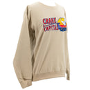 Crane Capital Crewneck | Cream | Double Play Apparel & Engraving LLC