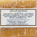 Spiced Oatmeal Soap | 4.6 oz | Shepherd's Dairy 4 Ewe