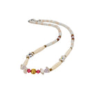 White Beaded Necklace |