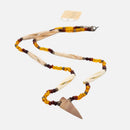 Brown Jasper Manufactured Arrowhead Necklace |