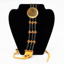 Black Choker Necklace | Handcrafted by Oglala Lakota Artist Pedro Simentol |