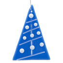 Glass Tree Ornament | Blue | Springfield Artworks