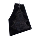 Glass Tree Ornament | Black | Springfield Artworks