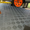 Garage Tile - GREY - Interlocking PP Flooring - High End Polypropylene | 100% Recyclable | DECKO DURANTE (15.8" x 15.8" x 0.7" tile)