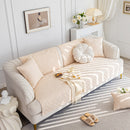 Cotton Quilted Sofa Cover, Non-Slip Couch Protector Fits Backrest, Seat & Armrest