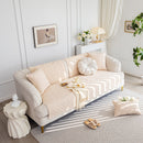 Cotton Quilted Sofa Cover, Non-Slip Couch Protector Fits Backrest, Seat & Armrest