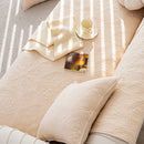 Cotton Quilted Sofa Cover, Non-Slip Couch Protector Fits Backrest, Seat & Armrest
