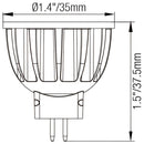 2.5W MR11 Bulb LED Suitable for 20W Halogen Replacement