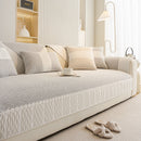 Herringbone Sofa Protector Cover, Non-Slip Couch Cover for Seat, Back & Arms