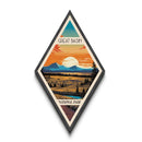 Great Basin National Park Diamond Formed Travel Print Wall Art Art Print, Canvas Wall Art, Travel Gift, Nevada Travel Art