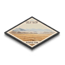 Great Basin National Park Diamond Formed Adventure Poster Wall Art Art Print, Canvas Wall Art, Travel Gift, Nevada Landscape