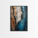 Textured Abstract, Moody Wall Art, Canvas Print, Wabi Sabi Art, Rustic Decor, Southwest Wall Art, Modern Art, Gift Idea, Living Room Art