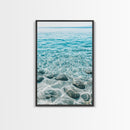 Tranquil Ocean, Coastal Decor, Seascape Painting, Coastal Landscape Art, Nautical Wall Art, Blue and Green Wall Art, Canvas Print