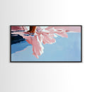Water Reflection, Feet, Soft Tones, Canvas Print, Minimalist Art, Dreamy Aesthetic, Bedroom Wall Art, Modern Home Decor, Calm Atmosphere