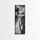 Beach Path, Palm Shadows, Coastal Walkway, Tropical Foliage, Canvas Print, Bathroom or Hallway Wall Art, Coastal Minimalist, Cozy Lodge Decor