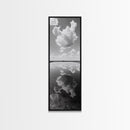 Cloud Reflections, Still Lake, Tranquil Waters, Sky Mirror Canvas Print, Minimalist Living Room Wall Art, Scandinavian Style Decor