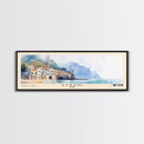 Atrani, Italy Watercolor Beach Print, Vacation Gift, Italy Wall Art, Beach Painting, Beach Decor, Beach Painting