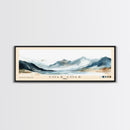 Cole Cole, Chile Watercolor Beach Print, Vacation Gift, Chile Wall Art, Beach Painting, Beach Decor, Beach Painting