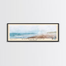 Dunwich Beach, United Kingdom Watercolor Beach Print, Vacation Gift, United Kingdom Wall Art, Framed Canvas Print, Framed Beach Painting
