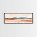 Eastern Cape, Coffee Bay Watercolor Print, Vacation Gift, Coffee Bay Wall Art, Beach Painting, Beach Decor, Large Wall Art, Wood Frame Art