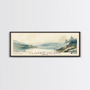 Flores Island, Portugal Watercolor Beach Print, Vacation Gift, Portugal Wall Art, Framed Canvas Print, Framed Beach Painting