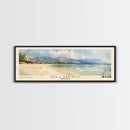 Gili Meno, Indonesia Watercolor Print, Vacation Gift, Indonesia Wall Art, Beach Painting, Beach Decor, Large Wall Art, Wood Frame Art