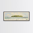 Glover’s Reef Atoll, Belize Watercolor Beach Print, Vacation Gift, Belize Wall Art, Beach Painting, Beach Decor, Beach Painting