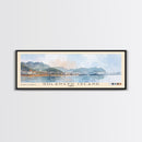 Gulangyu Island, China Watercolor Beach Print, Vacation Gift, China Wall Art, Beach Painting, Beach Decor, Beach Painting