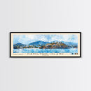 Hamilton Island, Australia Watercolor Print, Vacation Gift, Australia Wall Art, Beach Painting, Beach Decor, Large Wall Art, Wood Frame Art