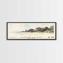 Kiawah Island, South Carolina Watercolor Print, Vacation Gift, South Carolina Wall Art, Beach Painting, Beach Decor, Large Wall Art, Wood Frame Art