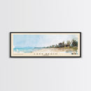 Lazy Beach, Cambodia Watercolor Beach Print, Vacation Gift, Cambodia Wall Art, Beach Painting, Beach Decor, Beach Painting