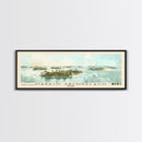 Marajó Archipelago, Brazil Watercolor Print, Vacation Gift, Brazil Wall Art, Beach Painting, Beach Decor, Large Wall Art, Wood Frame Art