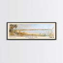 Nosy Be, Madagascar Watercolor Beach Print, Vacation Gift, Madagascar Wall Art, Framed Canvas Print, Framed Beach Painting