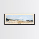 Traigh Ghael, Scotland Watercolor Print, Vacation Gift, Scotland Wall Art, Beach Painting, Beach Decor, Large Wall Art, Wood Frame Art